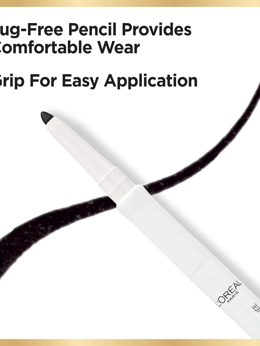 L’Oréal Paris Age Perfect Satin Glide Eyeliner with Mineral Pigments, Black